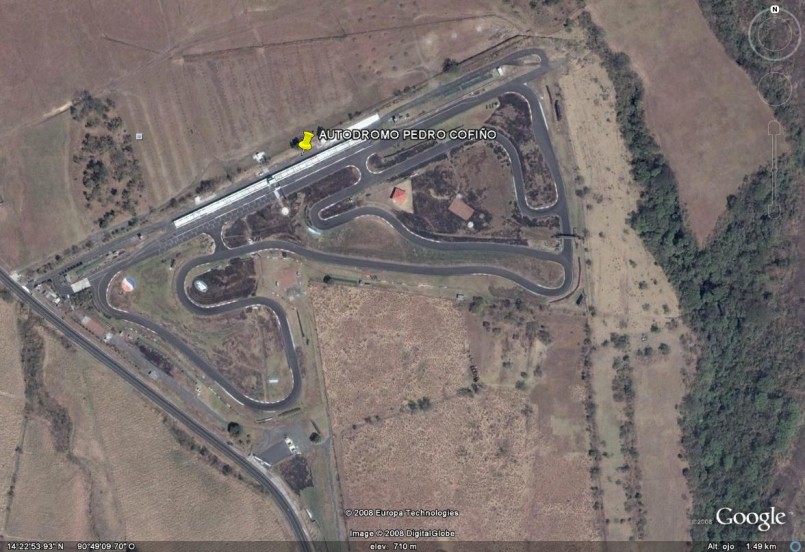 Finalmente una vista actual de nuestro Autódromo.