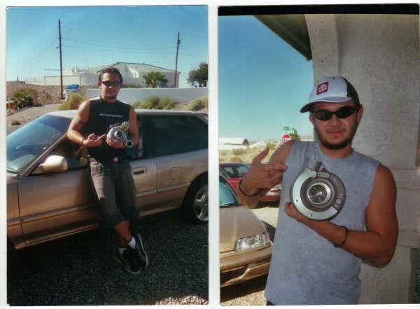 A la izquierda el original ... a la derecha el k anda montado.