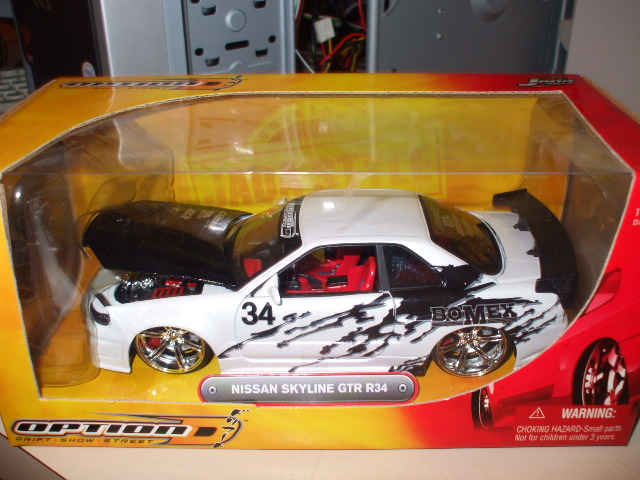 Nissan Skyline GTR R34 ( Jada Toys ) 1:24