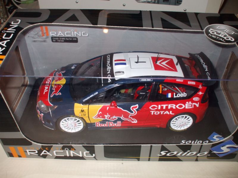 Citroen C4 WRC 2008 Red Bull Sebastian Loeb