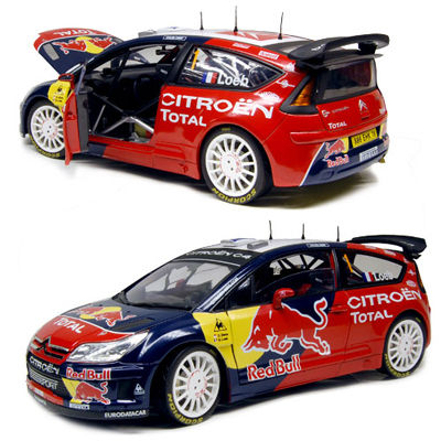 Citroen C4 WRC 2008 Red Bull Sebastian Loeb