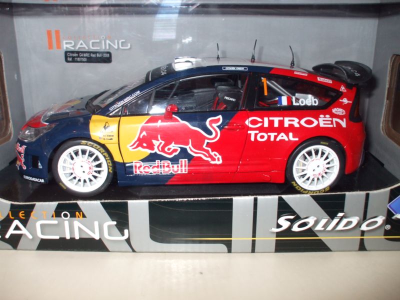 Citroen C4 WRC 2008 Red Bull Sebastian Loeb