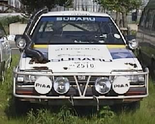 Possum Bourne and his Subaru RX Turbo
