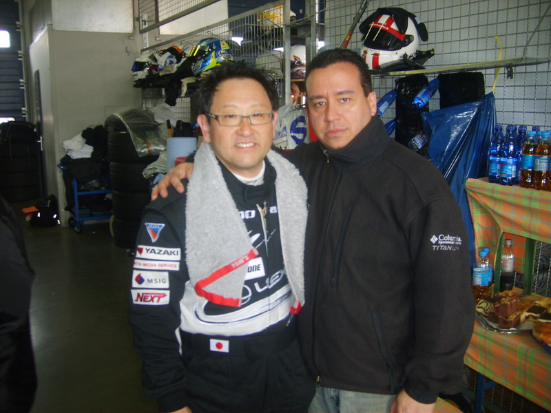 Akio Toyoda y JK.