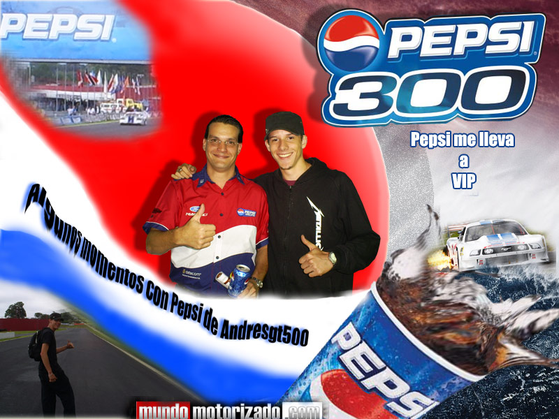 Aquí esta la prueba de Pepsi es el mejor patrocinador. Como lo disfrute el año pasado y este va a estar mejor y viéndolo desde VIP seria extraordinario.