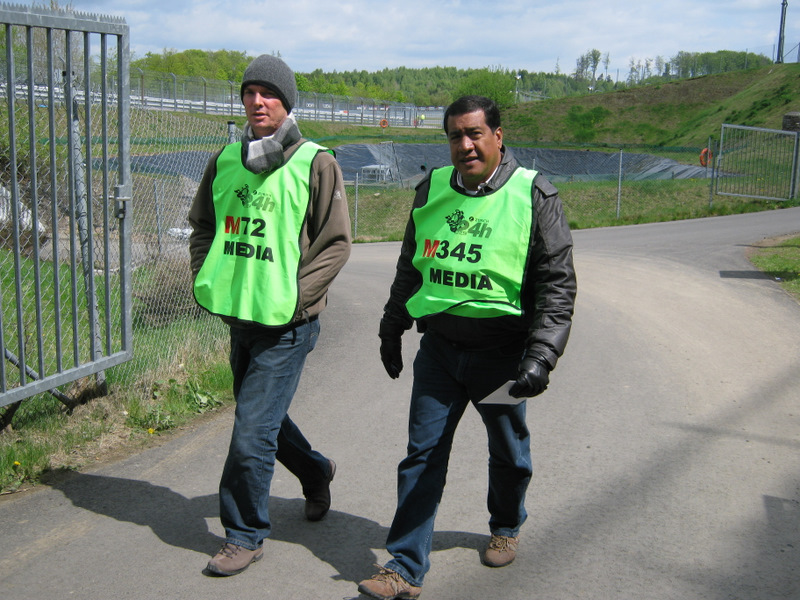 Patrullaje diurno en Nurburgring.