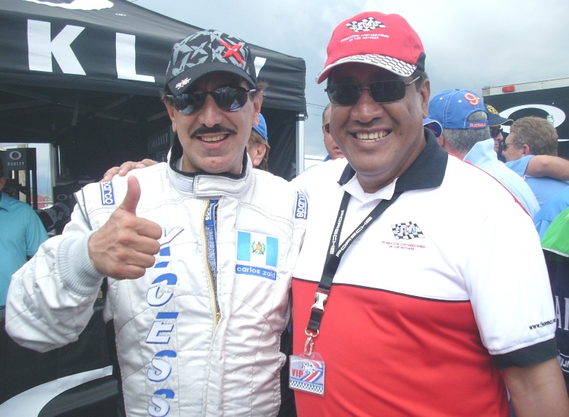 Carlos Zaid, piloto guatemalteco... adoptado por Costa Rica aunque no les guste a los chapines.