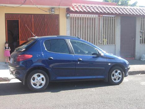 El carro antes del incendio