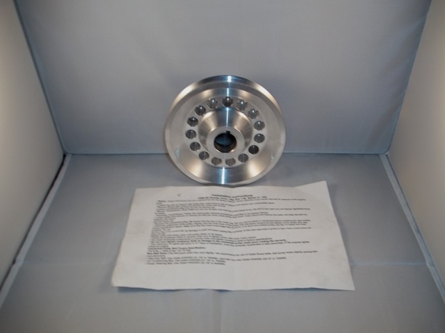 POLEA DE CIGUEÑAL ALUMINIO 3 CANALES HONDA D16 96-00 ( NUEVA ) PRECIO 65000 COLONES. ( NUEVA )