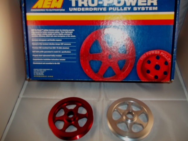 POLEAS AEM DE ALTERNADOR PARA B16 Y D16 PRECIO 23000 CADA UNA ( NUEVA )