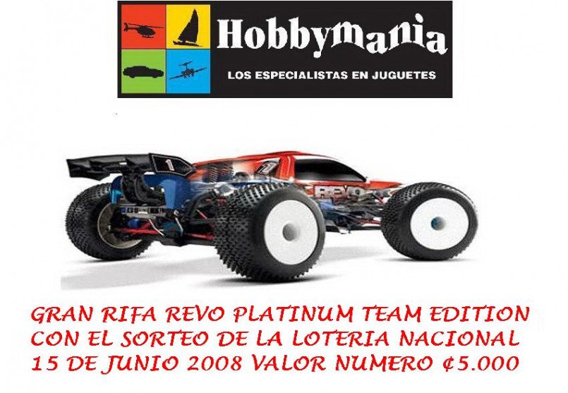 RIFA DE REVO PLATINUM EN HOBBYMANIA HOBBY SHOP DIA DEL PADRE !.jpg