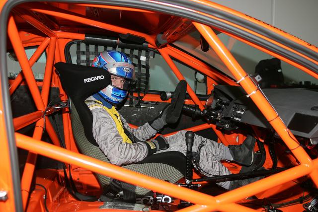 Stefan Kissling, a bordo de la perfeccion anaranjada.