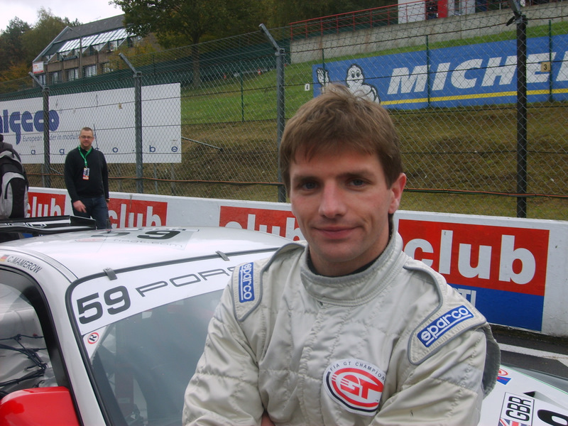 Cristian Mamerow, compañero de Jorg Bergmeister. Cristian es un gran piloto y ha ganado varias veces en Nurburgring VLN