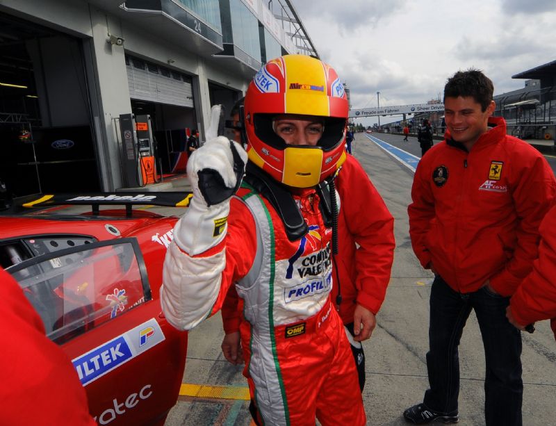 Alvaro Barba y Pierre Kaffer ganaron la carrera del domingo en GT Open en Ferrari.