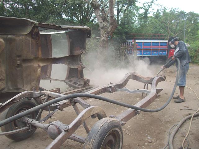 vea mi video por you tube, sandblasting costa rica : http://youtu.be/MVQL92CVv-Y