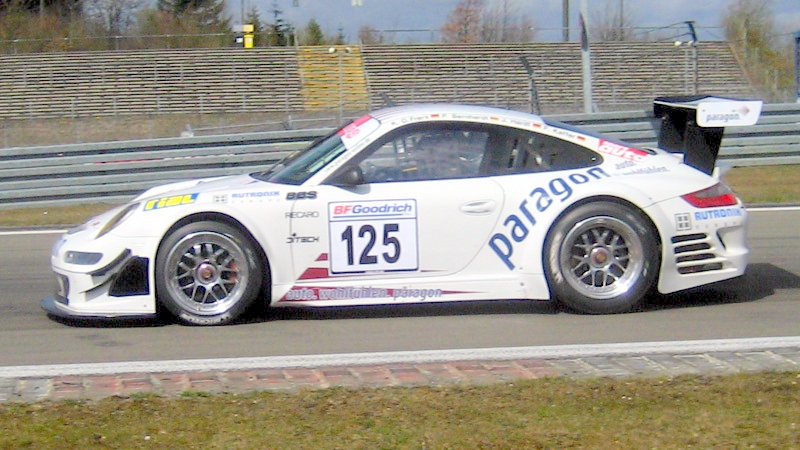 Paragon Porsche, una cuarteta de pilotos experimentados, increible, duro hueso a ganar