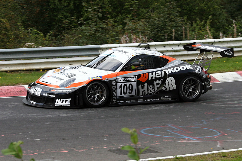 Porsche Cayman de nuestro amigo Jurgen Alzen, uno de los favoritos.